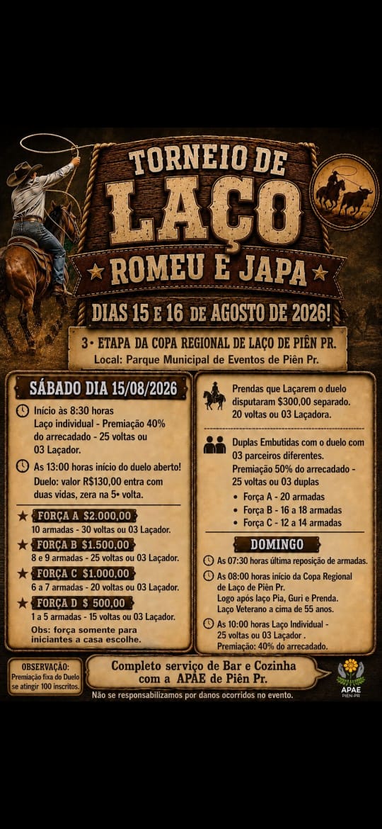 Torneio de Laço Romeu e Japa
