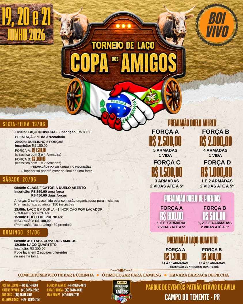 Torneio de Laço Copa dos Amigos
