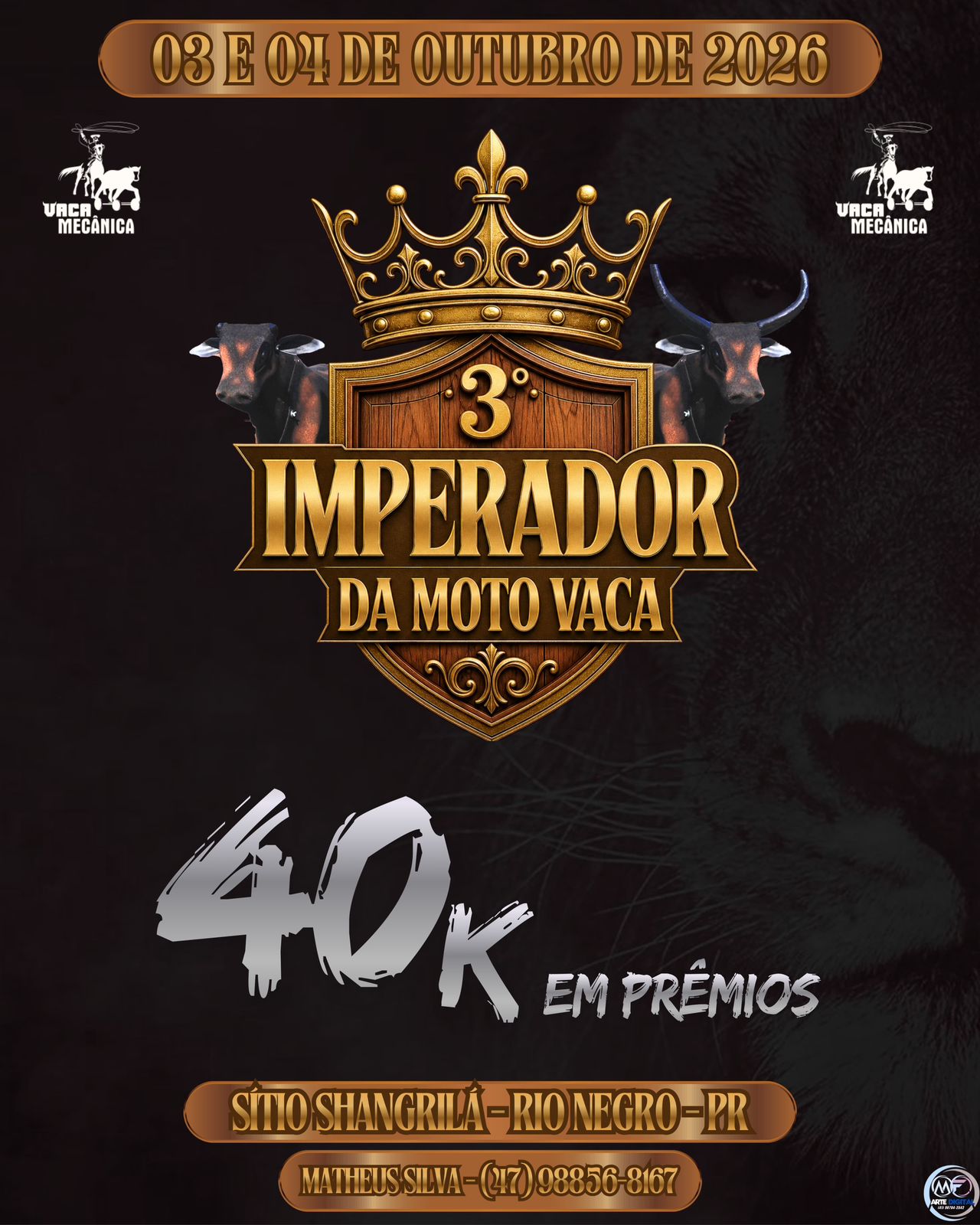 3º Imperador da Moto Vaca